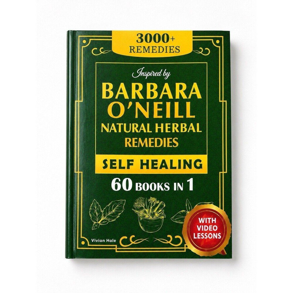 Barbara ONeill Natural Herbal Remedies Self Healing 60 Books In 1 3000+ Remedies